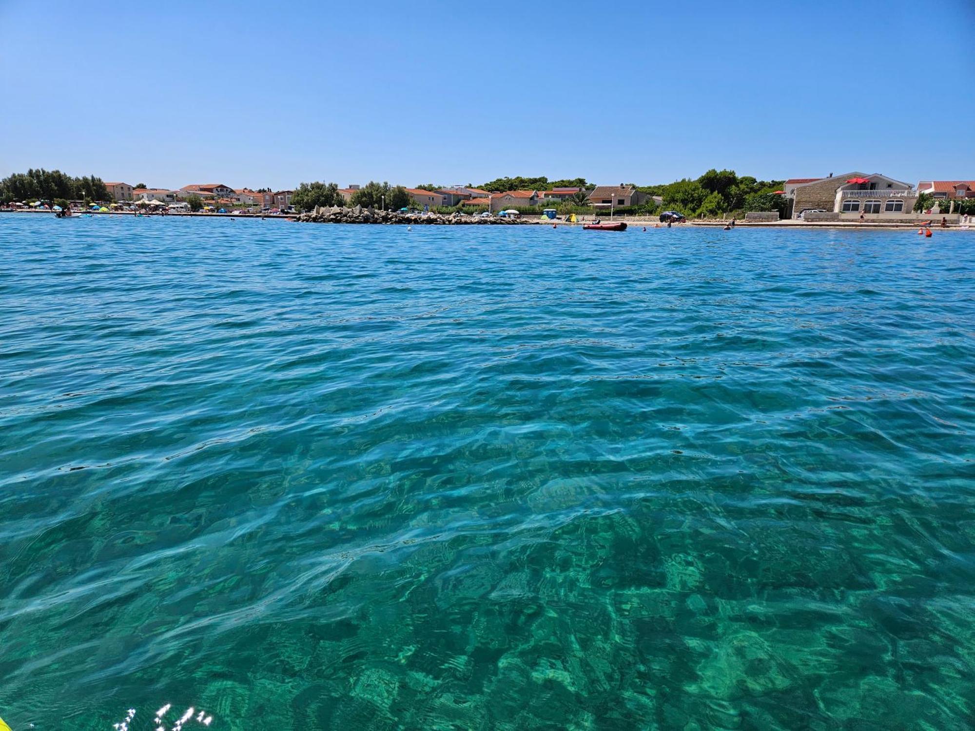 Familien Ferienhaus Vir Croatia 150M Strand Restaurant Einkaufen Εξωτερικό φωτογραφία